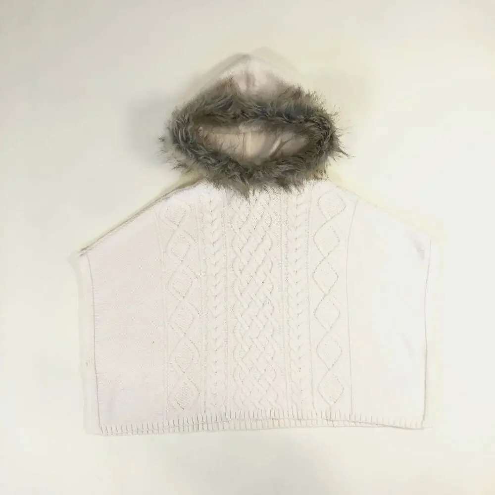 GAP GIRLS KNIT PONCHO SIZE XS 4/6